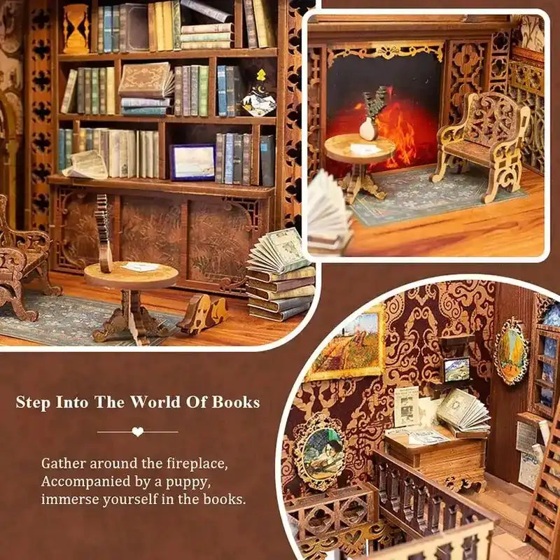 The Rainy Day Reading Room Book Nook Kit