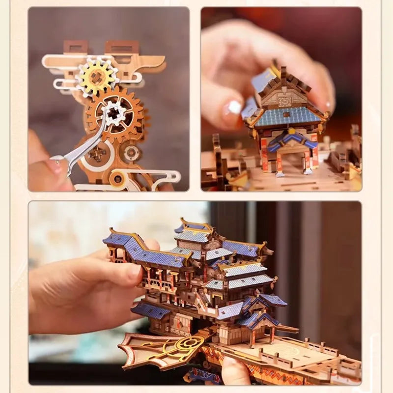 Wind Voyager 3D Wooden Puzzle