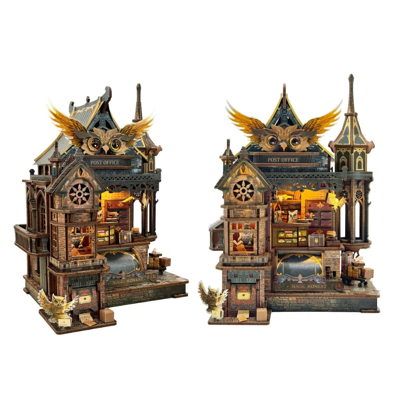 Owl Post Office 3D Wooden Puzzle