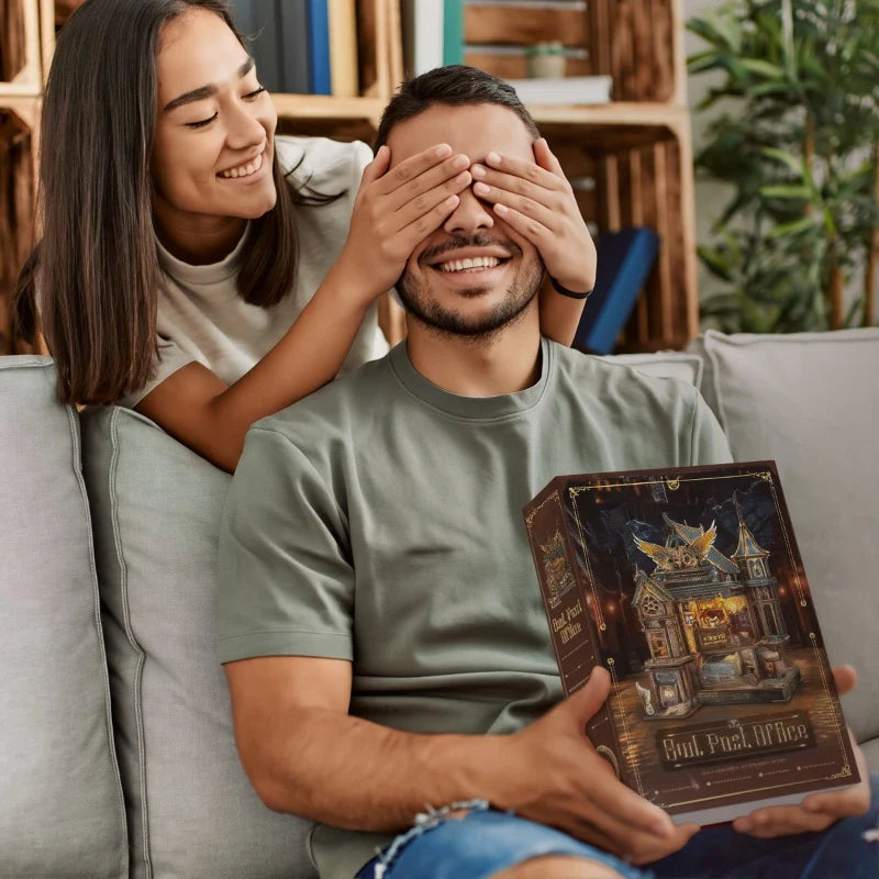 Owl Post Office 3D Wooden Puzzle