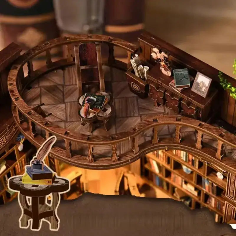 Dreamy Book Hall Book Nook Kit