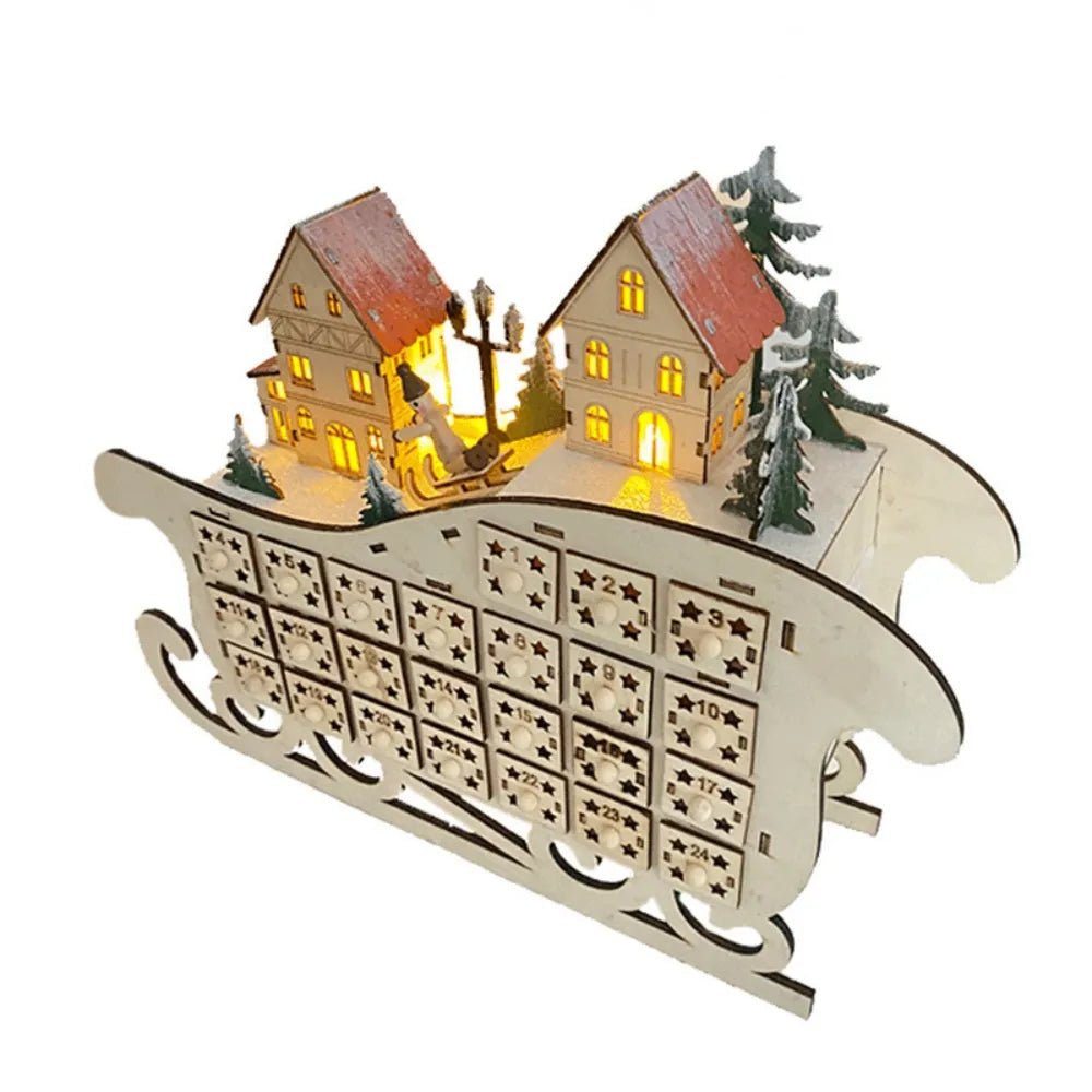 Wooden advent calendar 2025 β detail view 5
