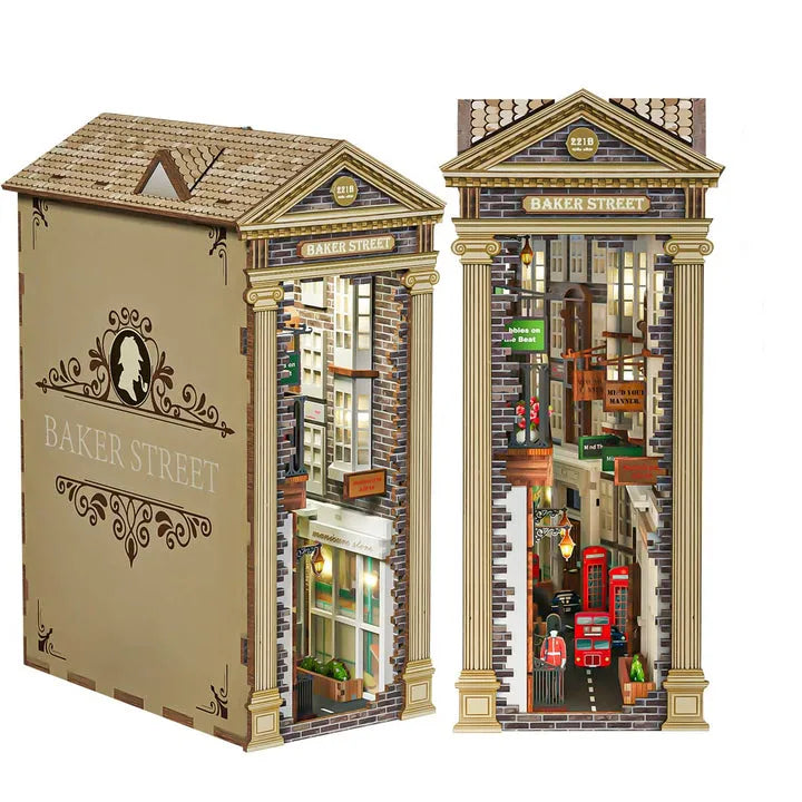 221B Baker Street Book Nook Kit