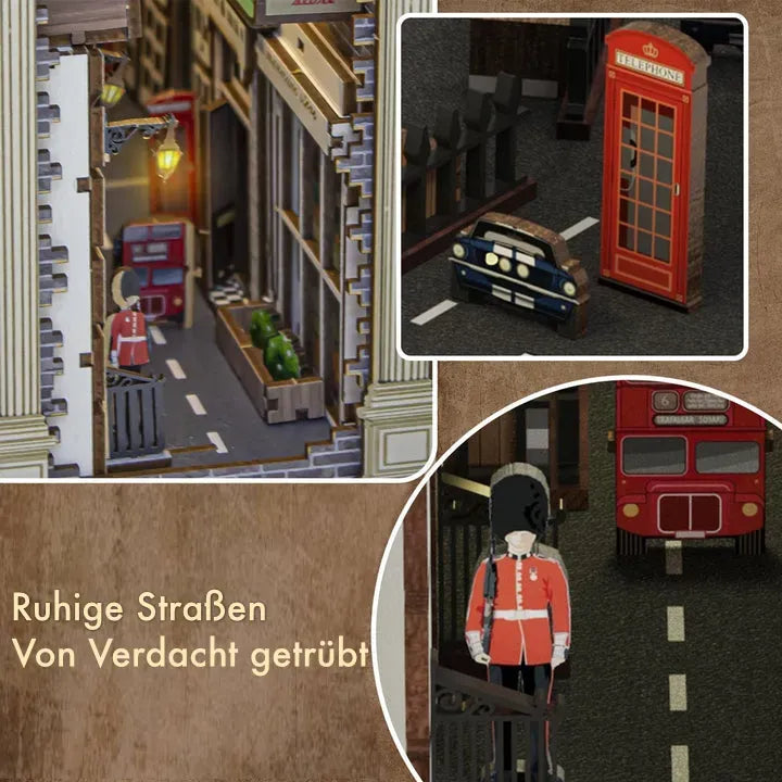 221B Baker Street Book Nook Kit