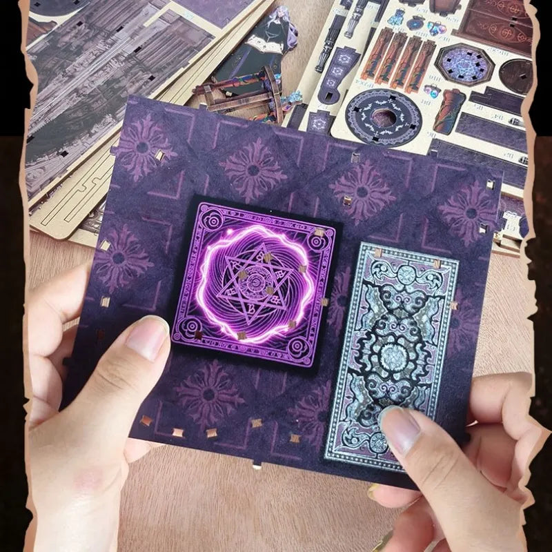 Tarot Divination Association book nook kit – detail view 7