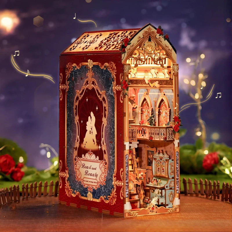 Beast and Beauty book nook kit – detail view 6