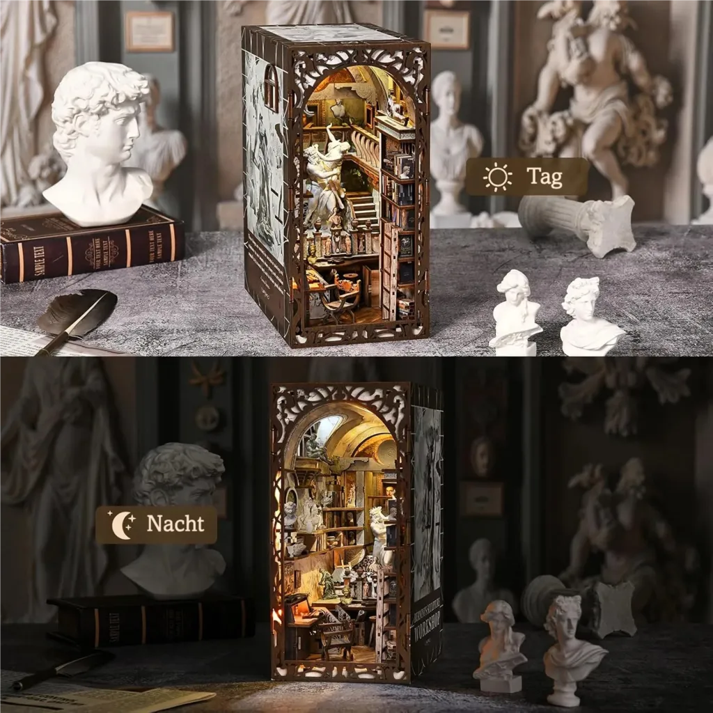 Bernini's Sculpture Workshop Book Nook Kit