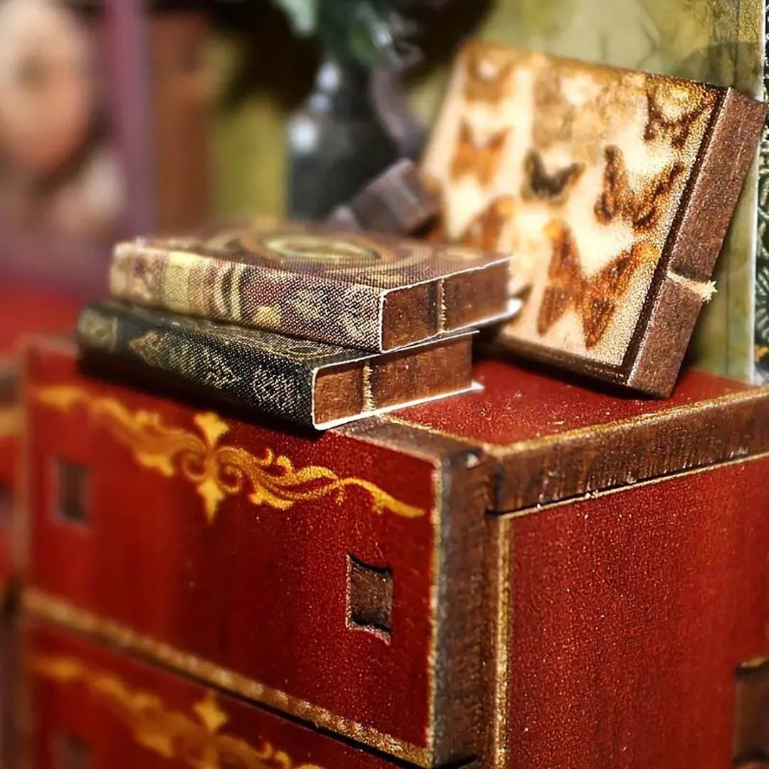 Butterfly Collection Room Book Nook Kit