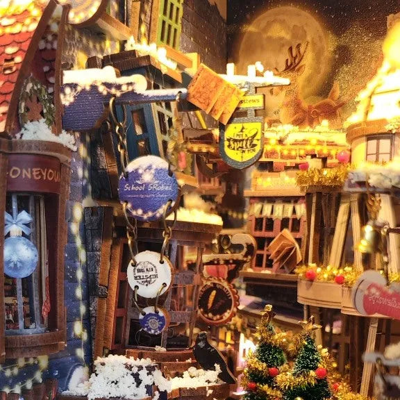 Christmas Snowy Night Book Nook Kit