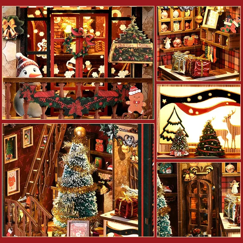 Christmas Shop Book Nook Kit