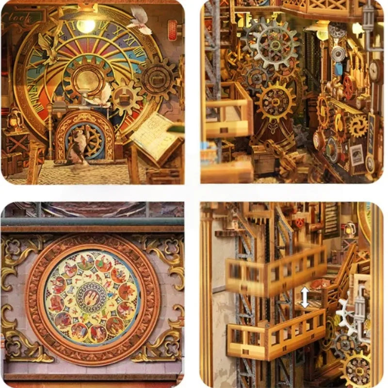 Clock Tower Book Nook Kit