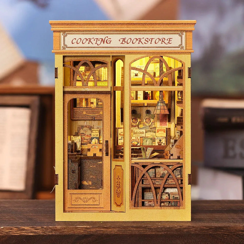 Cooking Bookstore Book Nook Kit