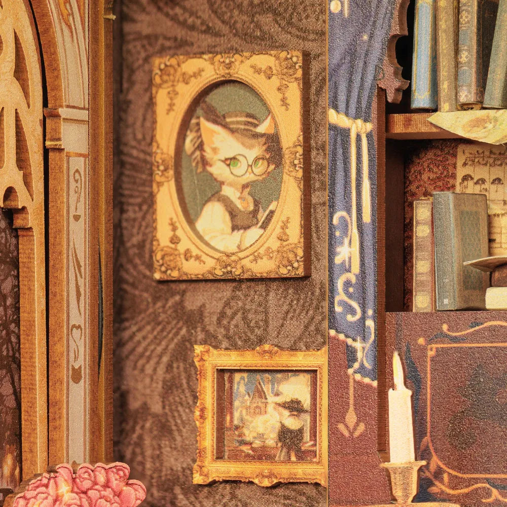 Count Cat's Study Book Nook Kit