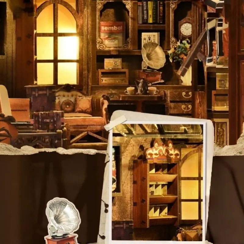 Craftsmanship Repair Shop Book Nook Kit