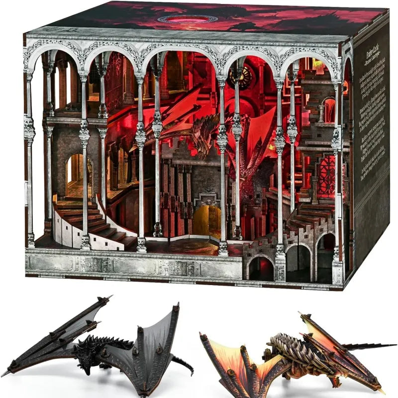 Ember Castle book nook kit – detail view 8