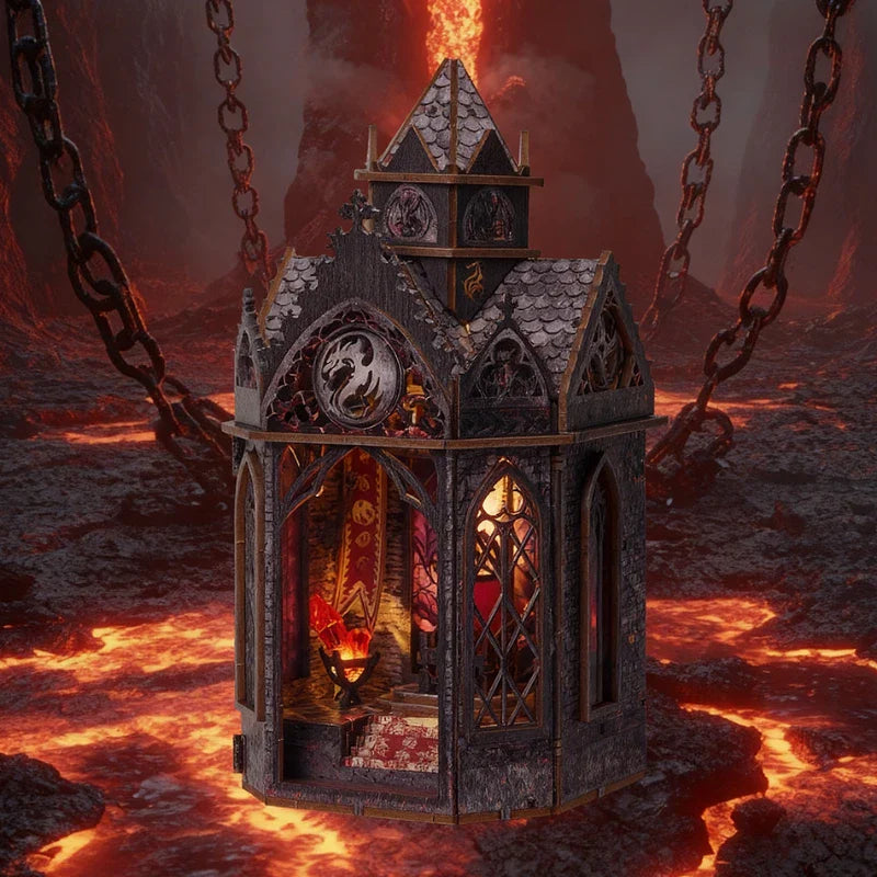 Spire of the Wyrm book nook kit – detail view 13