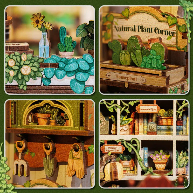Green Life Bookshop Book Nook Kit