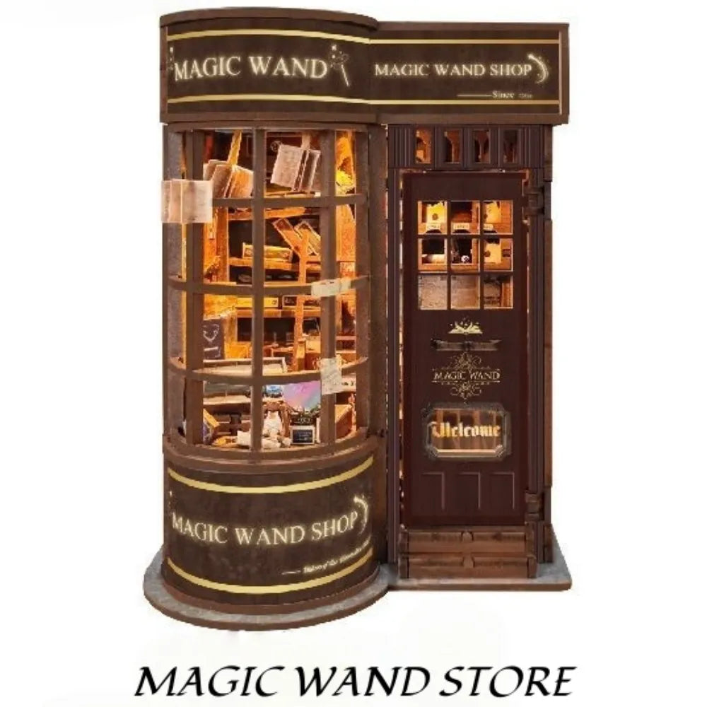 Miniaturowy Dom - Sklep z Magicznymi Różdżkami