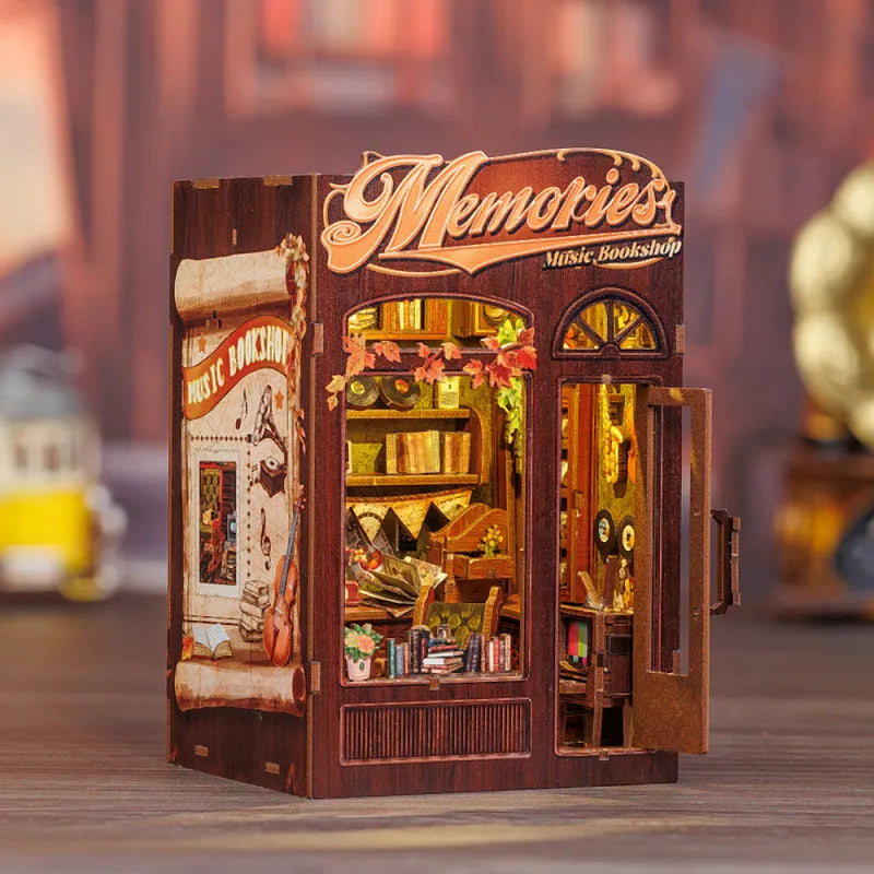 Memories Music Bookshop Book Nook Kit