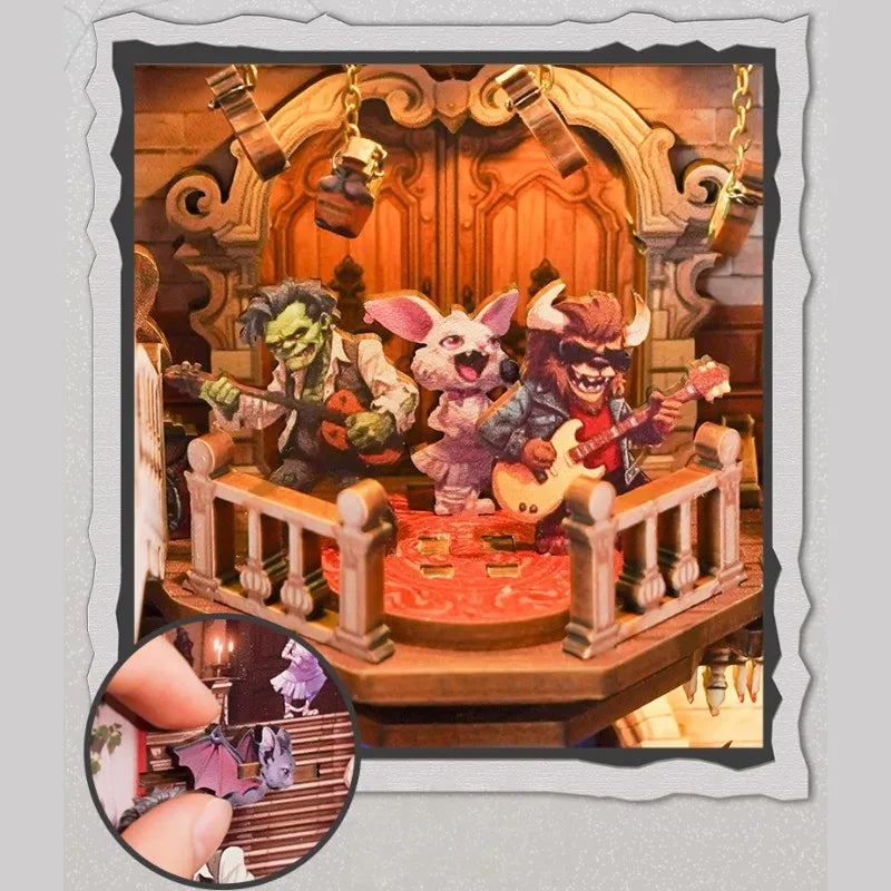 Monster Carnival Book Nook Kit