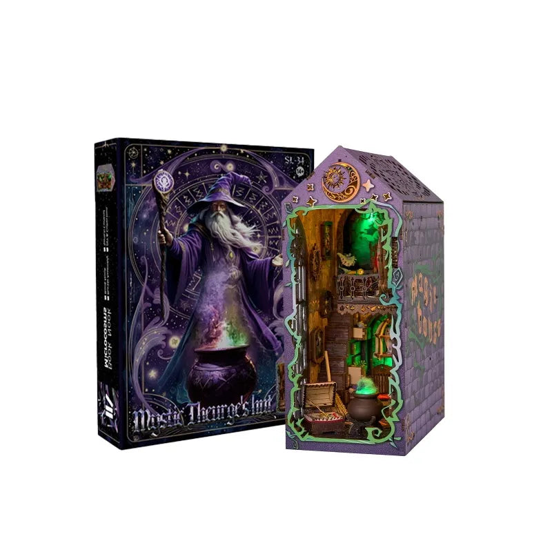 Mystic Theurge's Hut Book Nook Kit