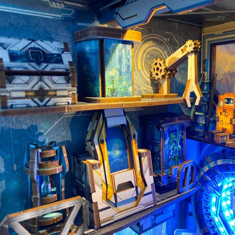 Planetary Era Book Nook Kit