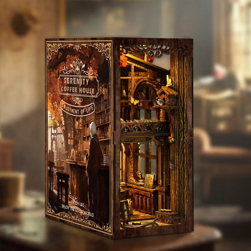 Serenity Coffee House Book Nook Kit