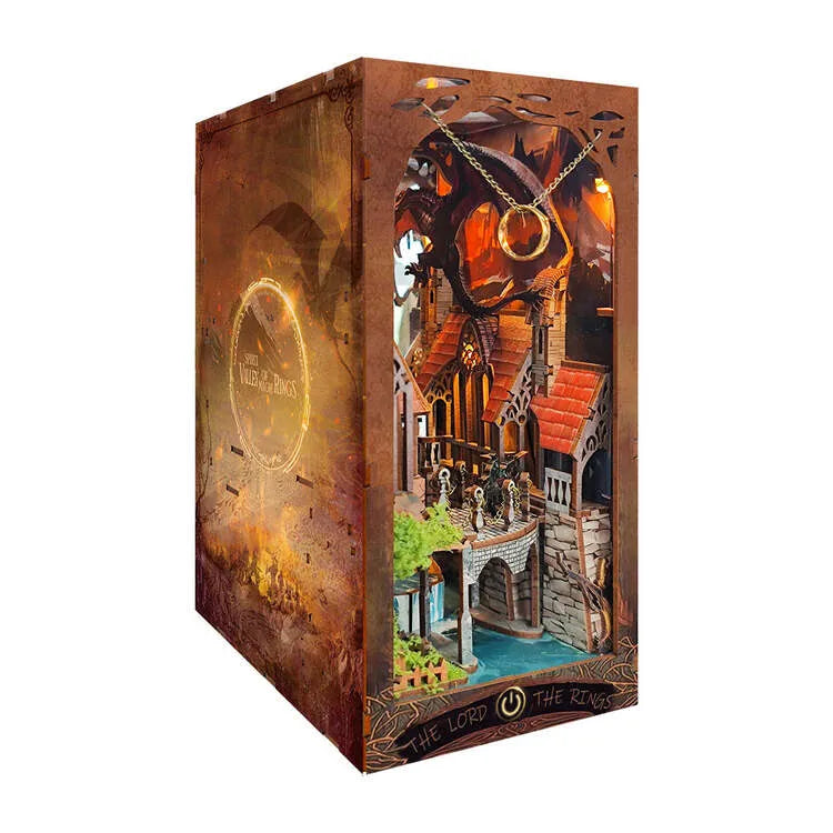 Spirit Valley of the Magic Ring book nook kit – detail view 9