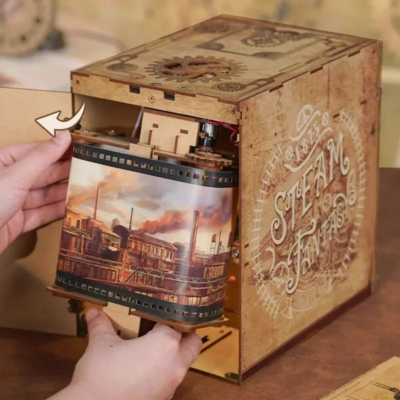 Steam Fantasy Book Nook Kit