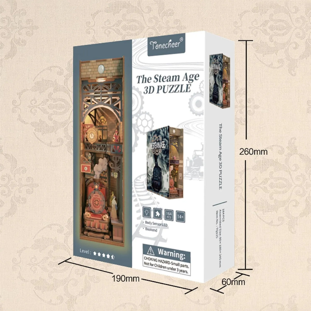 The Steam Age Book Nook Kit
