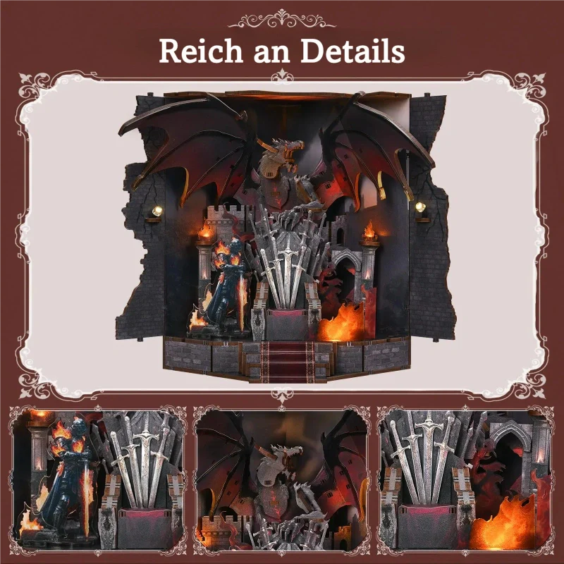 Throne of Blade Book Nook Kit
