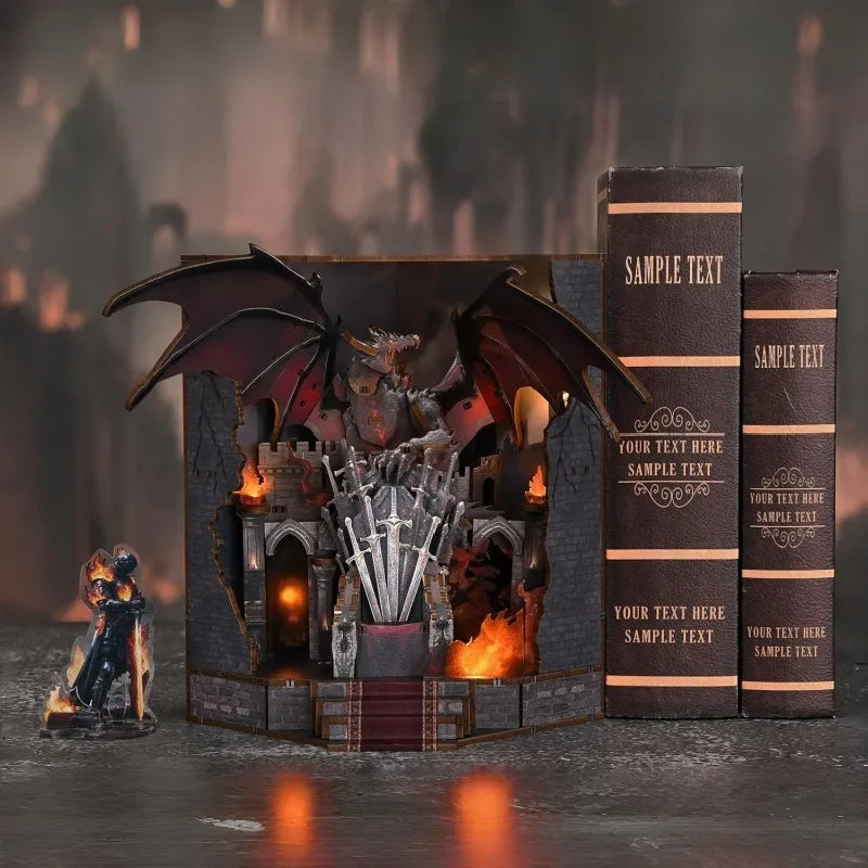 Throne of Blade Book Nook Kit