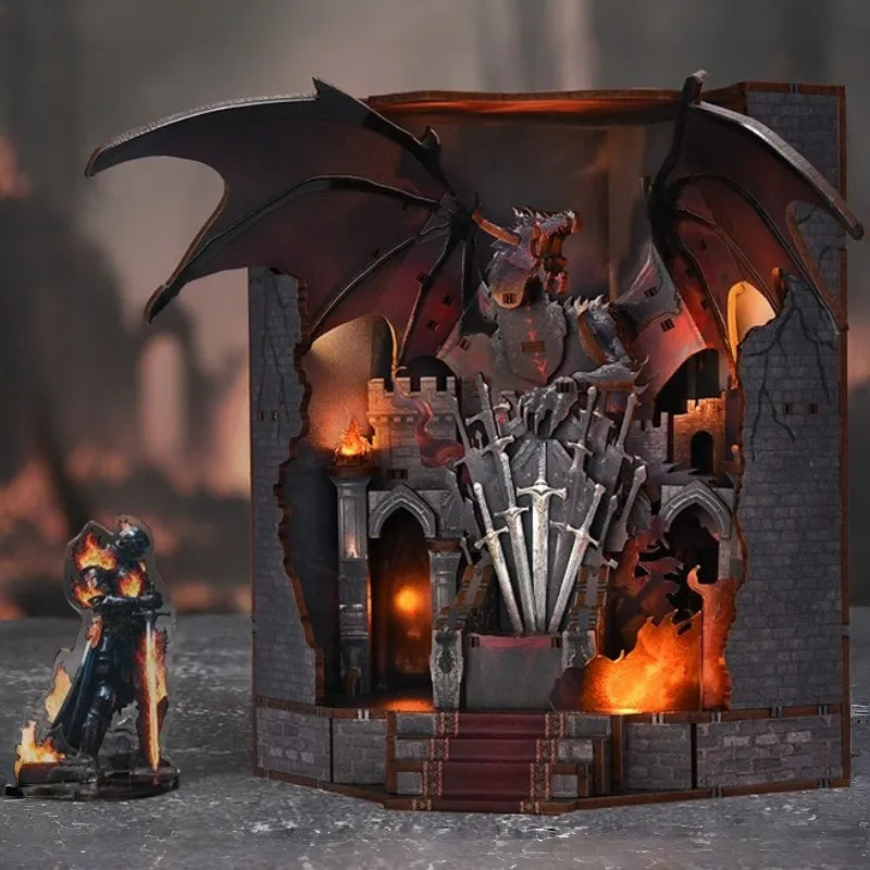 Throne of Blade Book Nook Kit