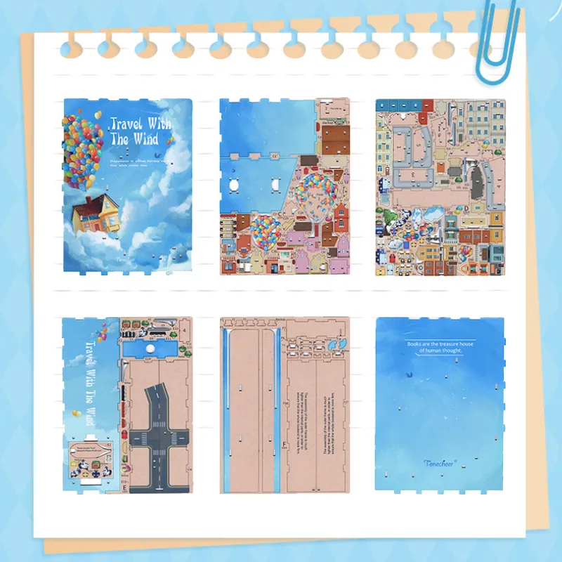 Travel With The Wind Book Nook Kit