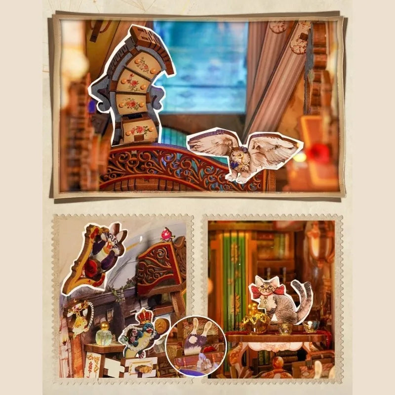 Magical Library book nook kit β detail view 2