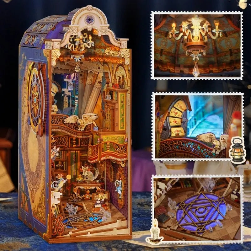 Magical Library book nook kit β detail view 3