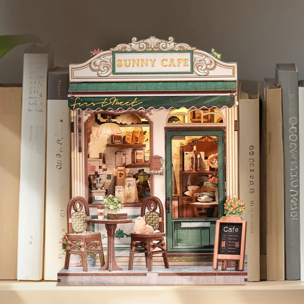 Sunny Cafe miniature house kit – detail view 7