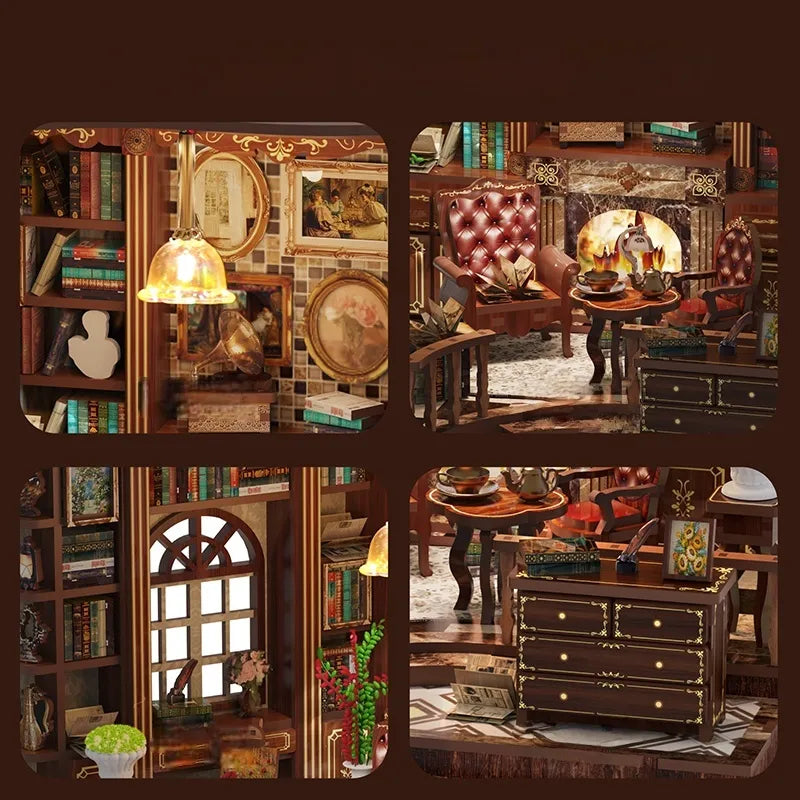 Left Bank Study Miniature House Kit