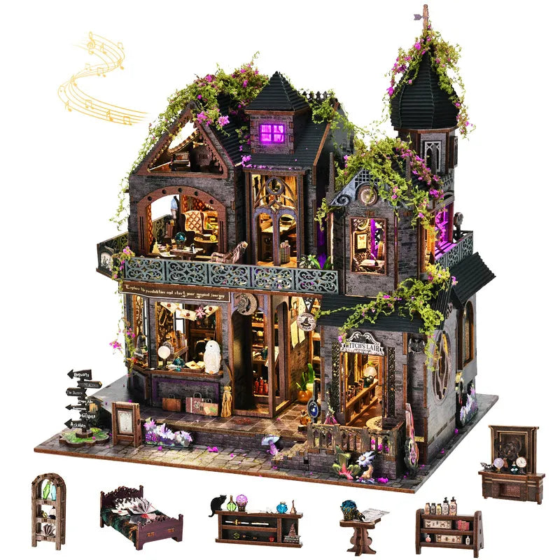 Magic Castle Miniature House Kit