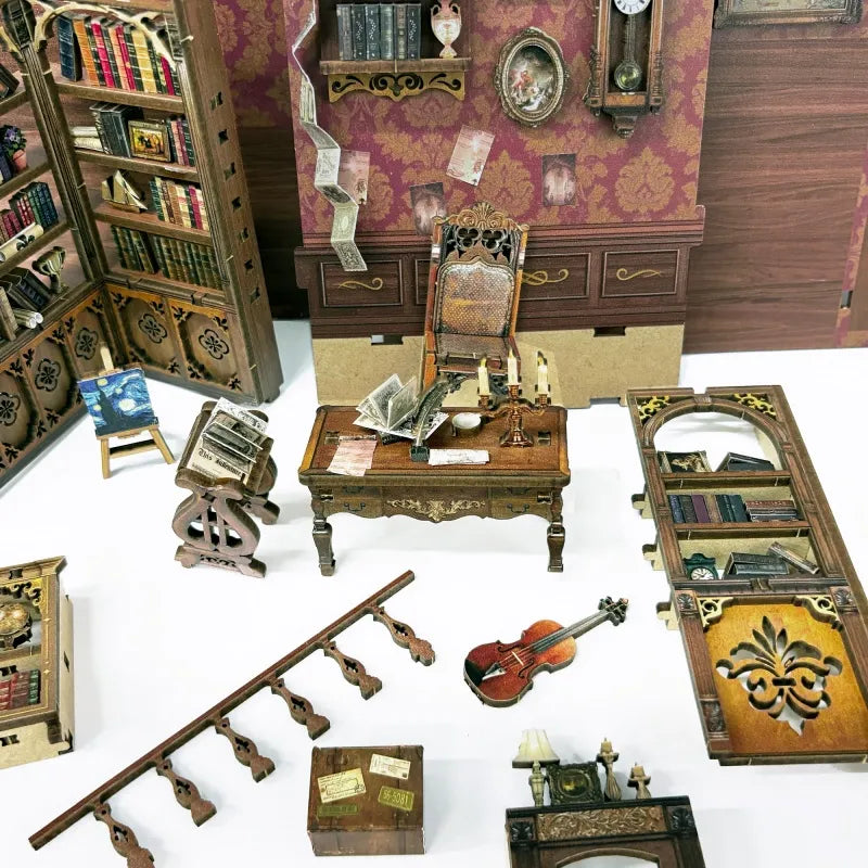 Time Book House miniature kit – detail view 5