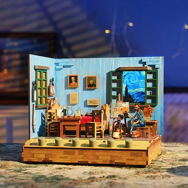 Vincent's Bedroom Miniature House Kit