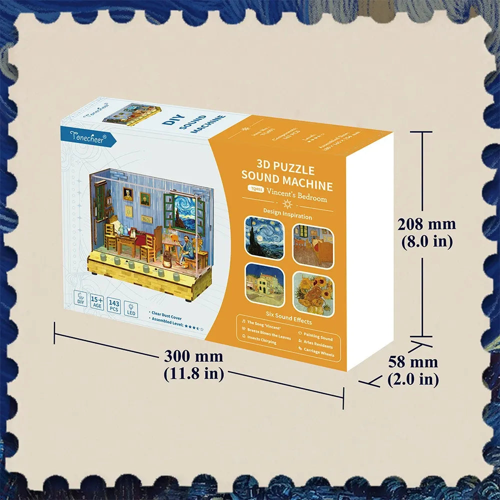 Vincent's Bedroom Miniature House Kit