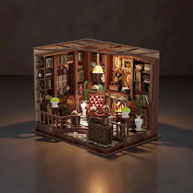 Left Bank Study Miniature House Kit