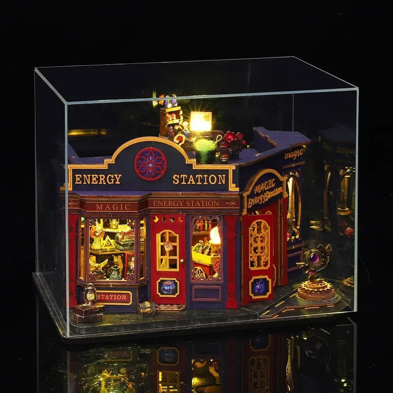 Magic Energy Station Miniature House Kit