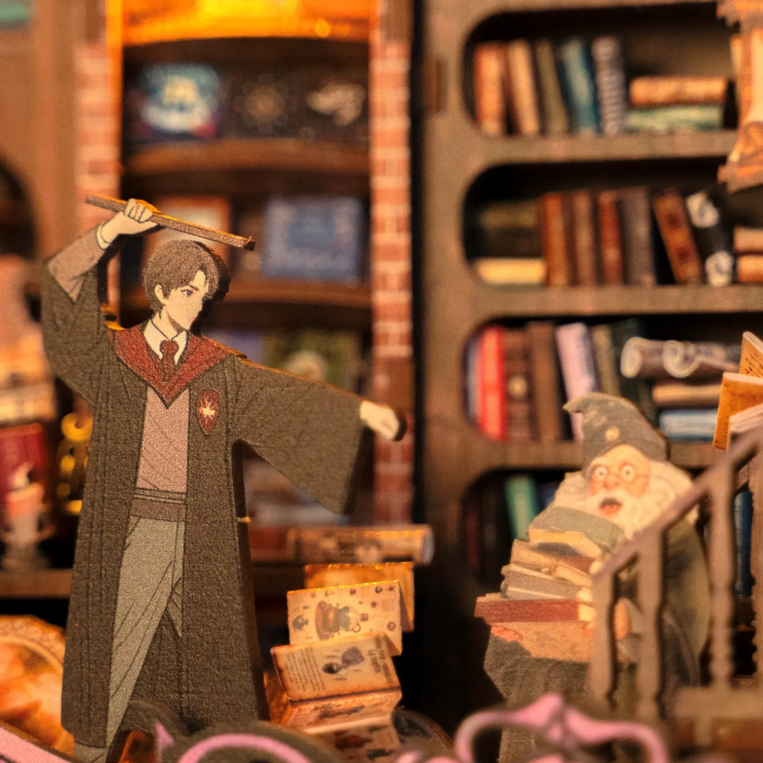Magic Library 3D picture frame – detail view 5