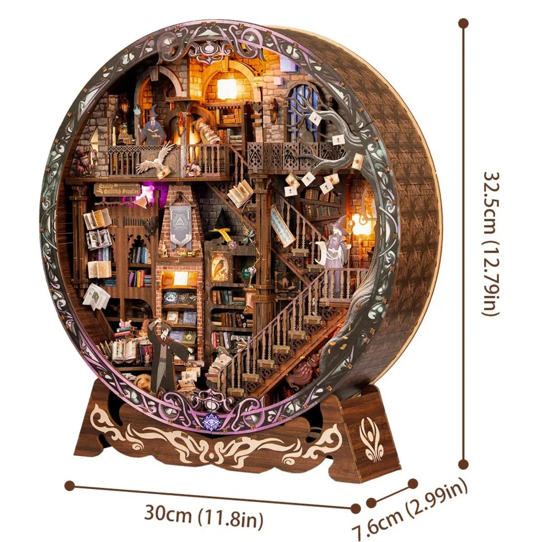 Magic Library 3D picture frame – detail view 6