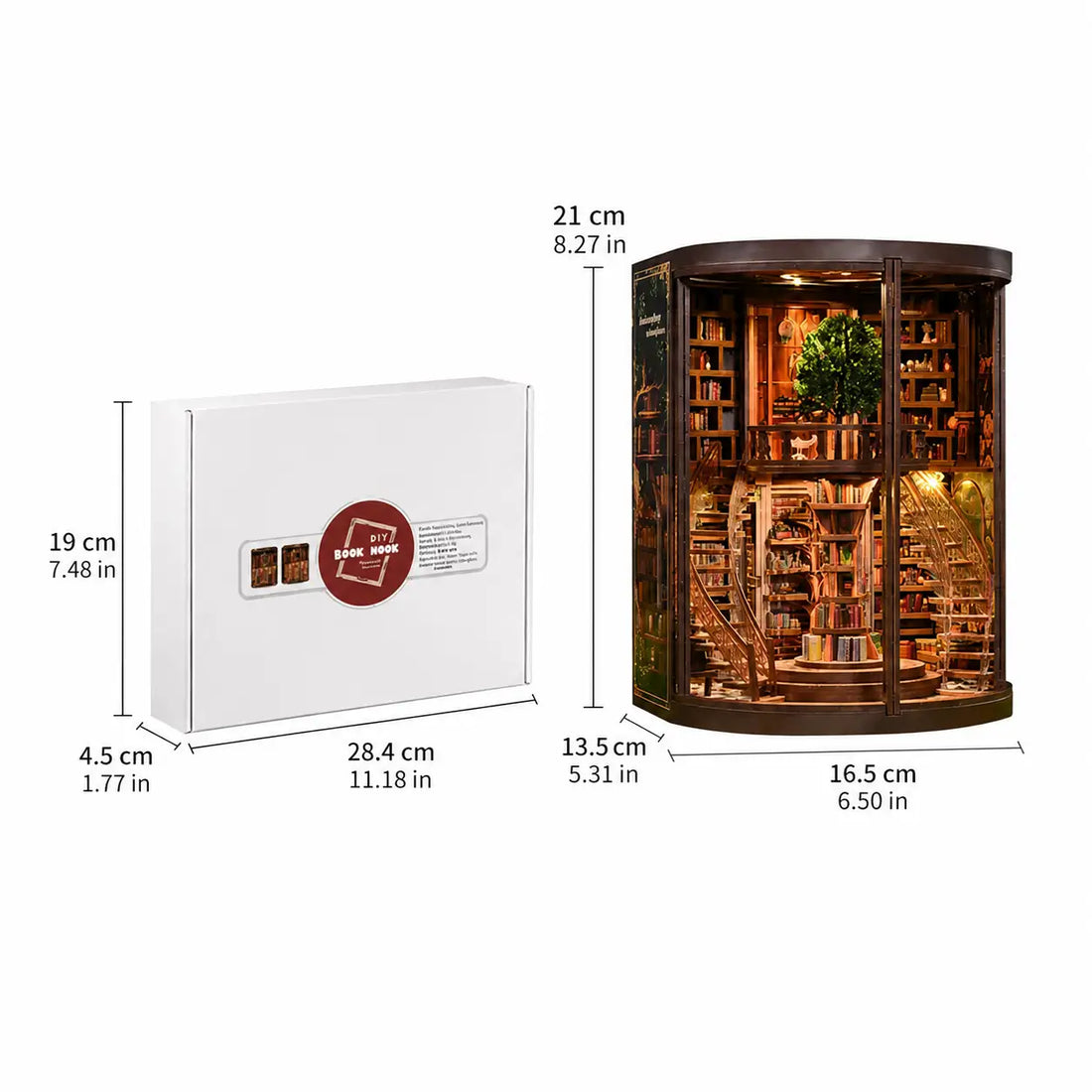 The Elder Oak book nook kit – detail view 10