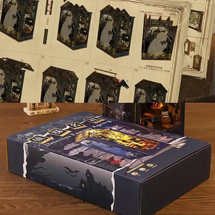 Detective Agency Book Nook Kit