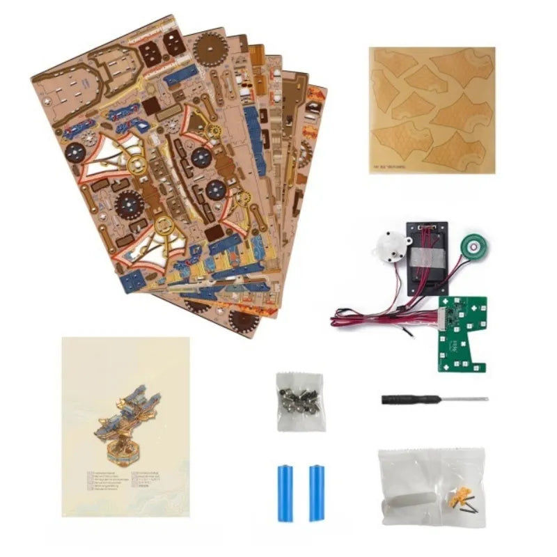 Wind Voyager 3D Wooden Puzzle