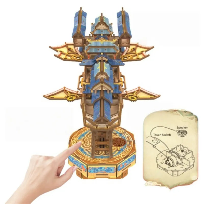 Wind Voyager 3D Wooden Puzzle